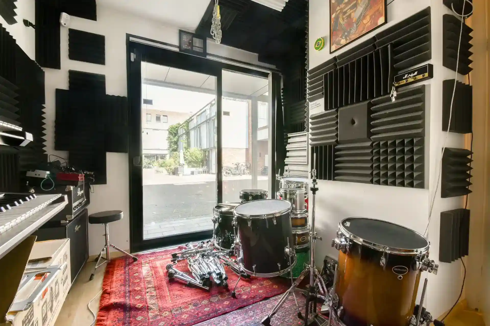 Recording studio acoustic treatment